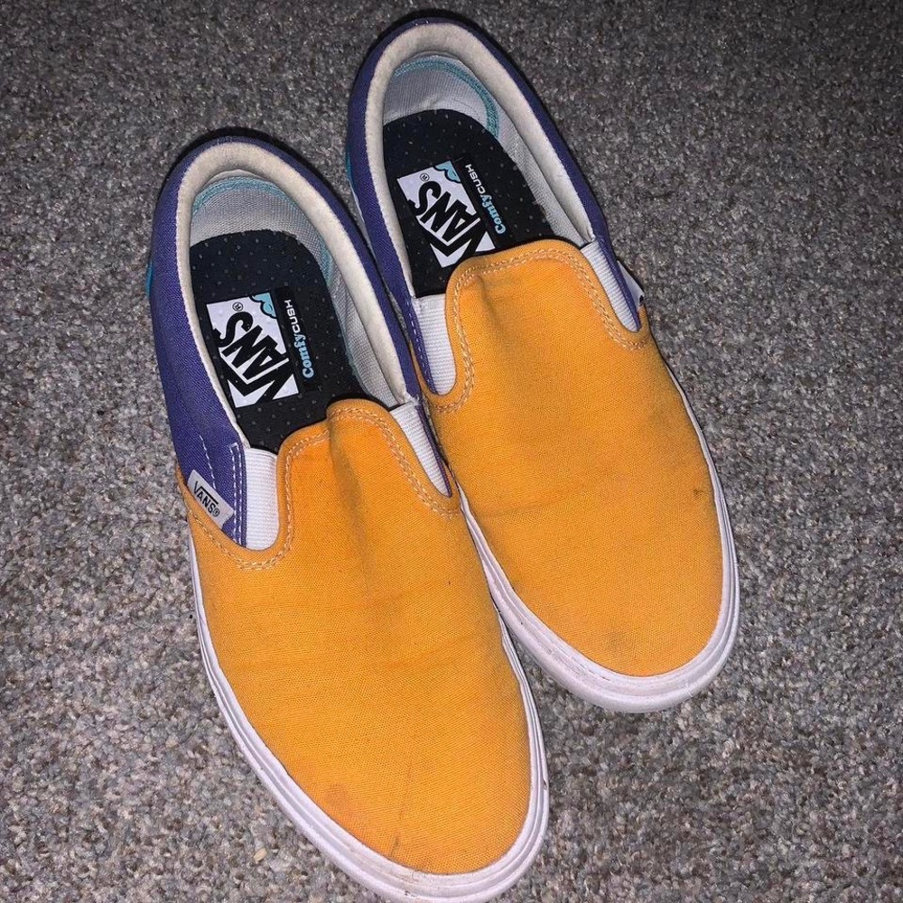 multi colored vans